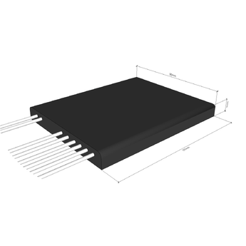 F-CMUX-SF4+2-O9M-SCA Fiberworks AS  Fiberworks 4+2ch. CWDM 1-fiber Mux/Demux Mon. port, 900&#181;m SC/APC, for outdoor use